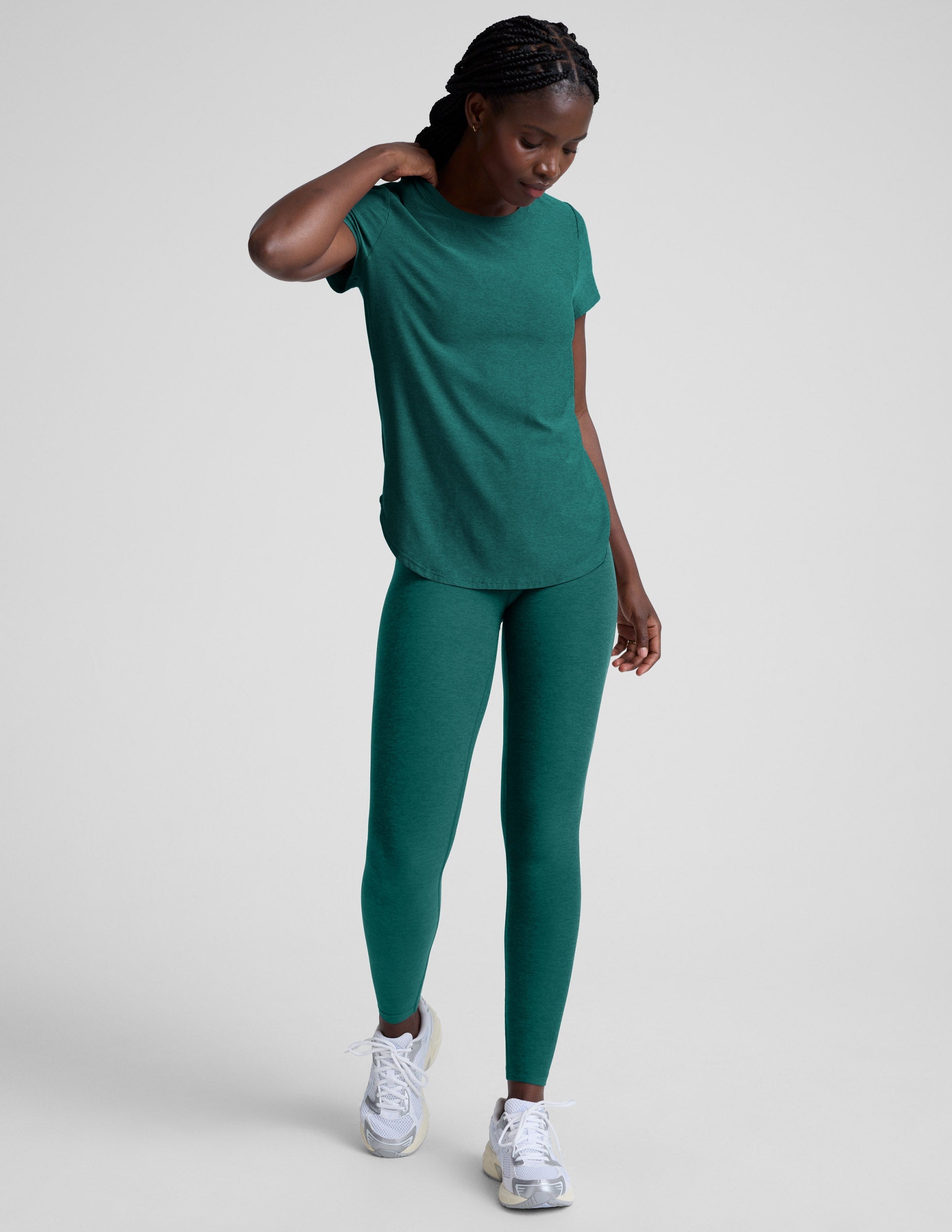 Beyond Yoga Featherweight On The Down Low Tee Women's