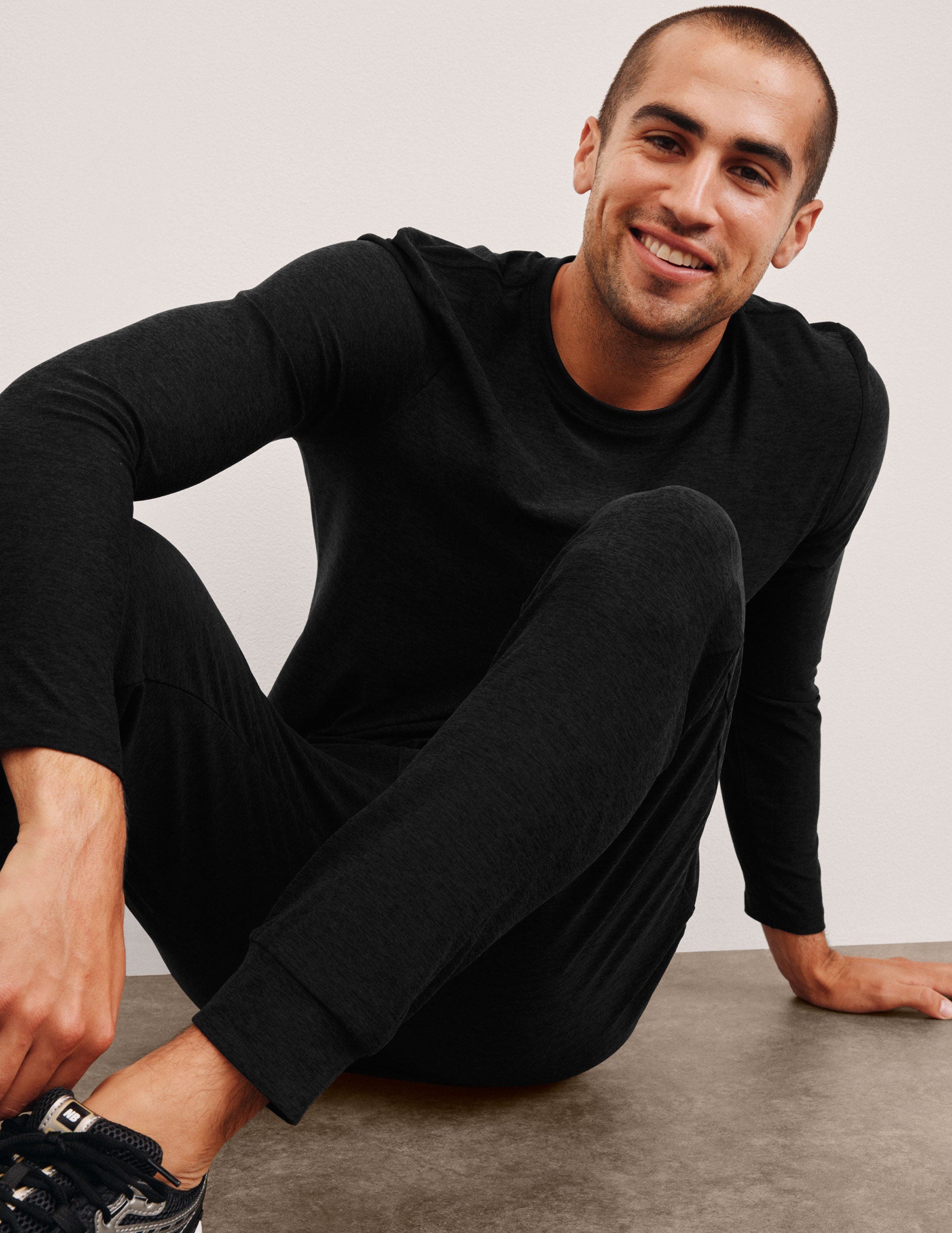 Beyond Yoga Always Beyond Mens Long Sleeve Crew 20
