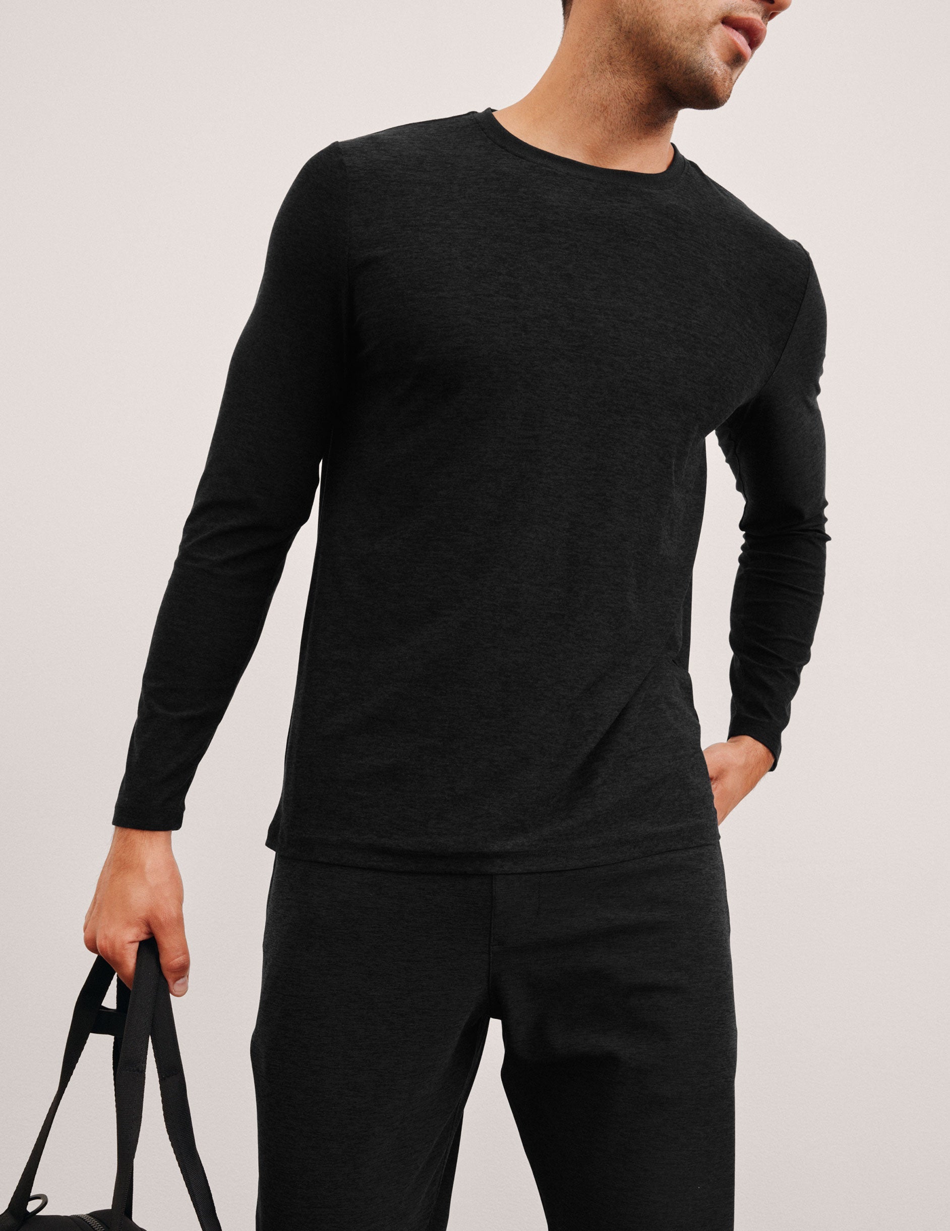 Beyond Yoga Always Beyond Mens Long Sleeve Crew 20