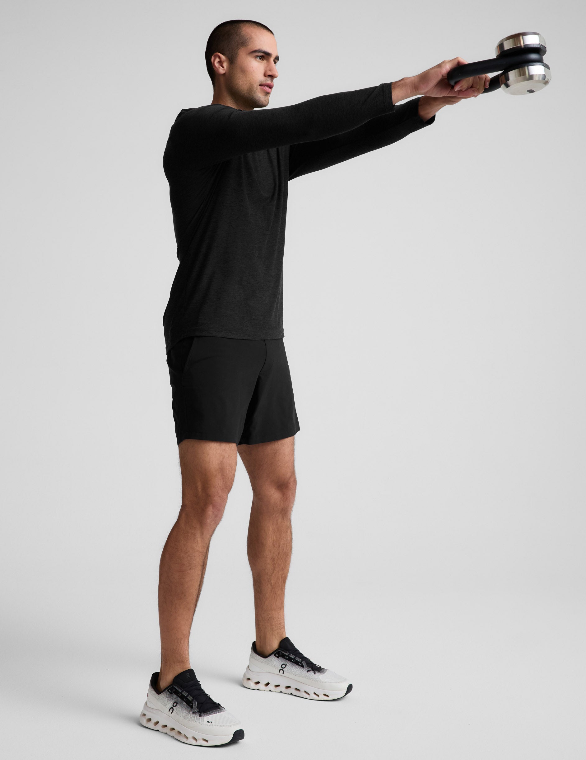 Beyond Yoga Always Beyond Mens Long Sleeve Crew 20