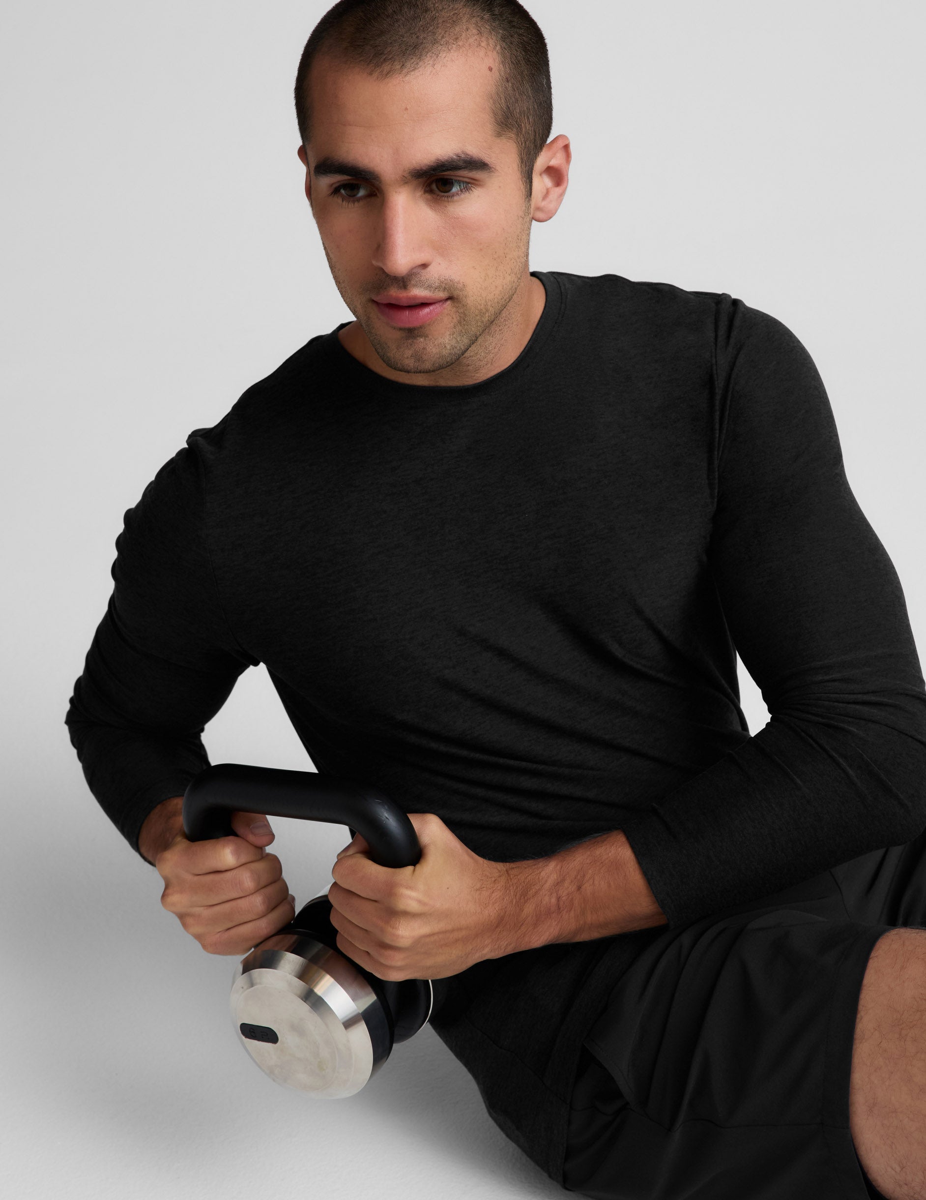 Beyond Yoga Always Beyond Mens Long Sleeve Crew 20