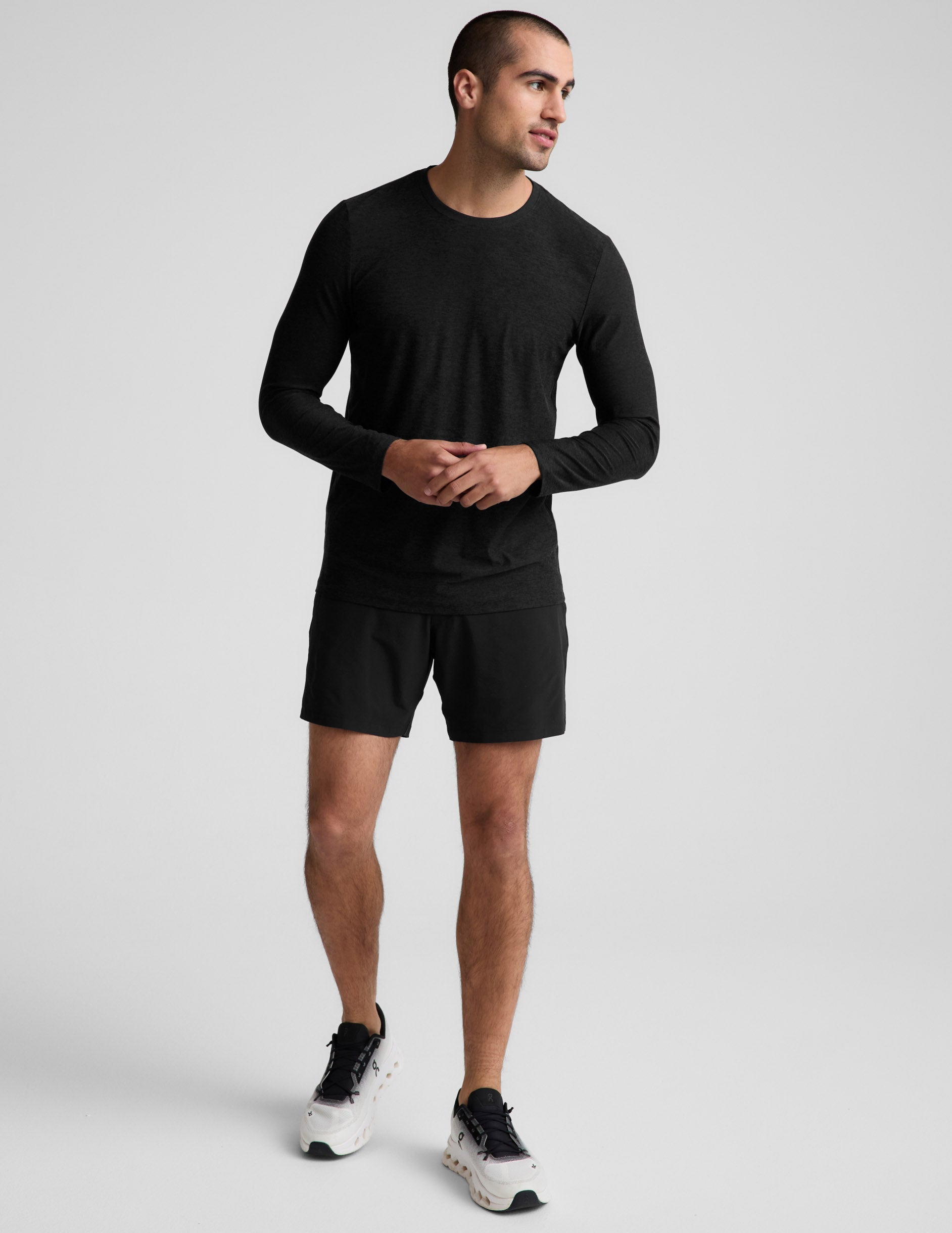 Beyond Yoga Always Beyond Mens Long Sleeve Crew 20