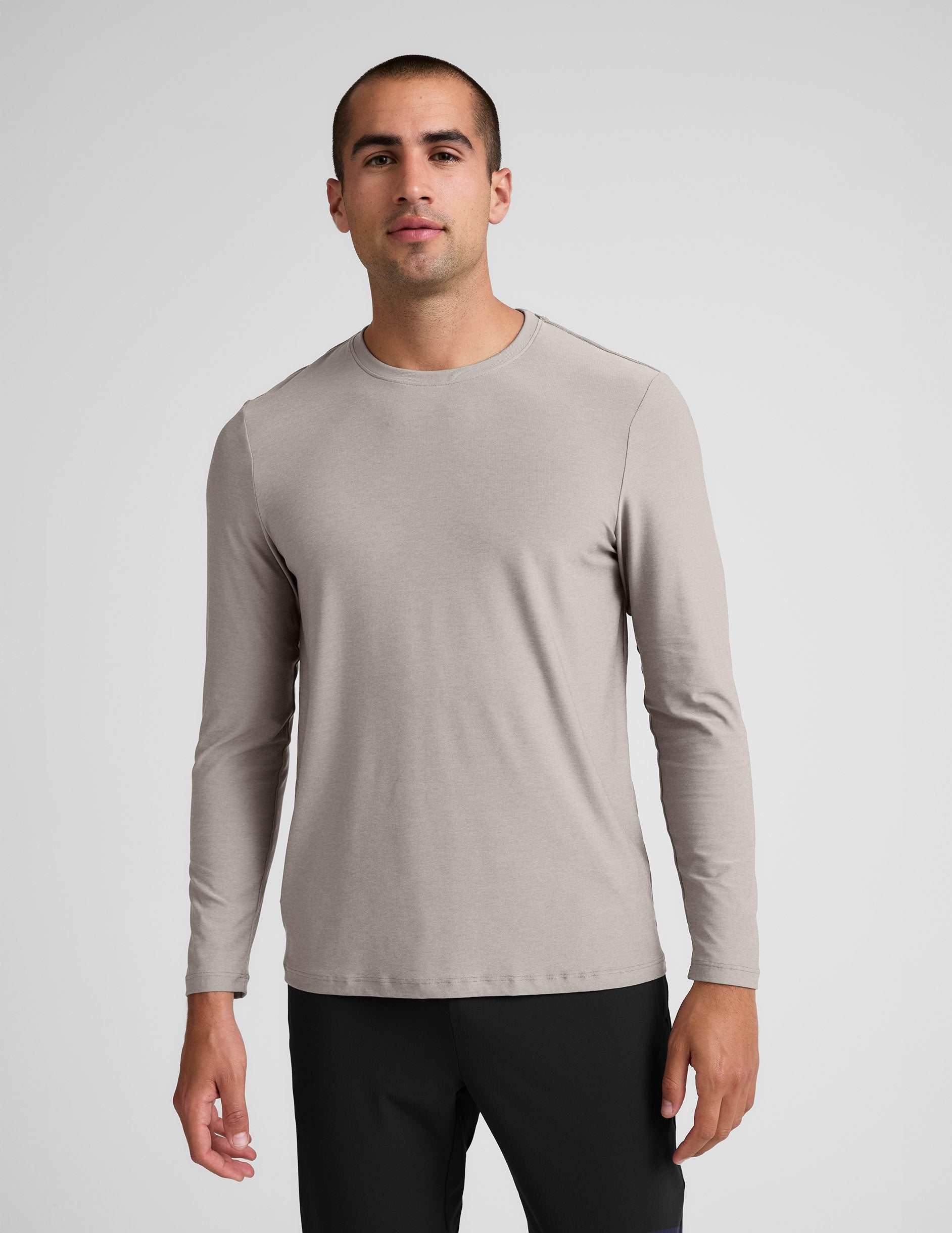 Beyond Yoga Always Beyond Mens Long Sleeve Crew 20