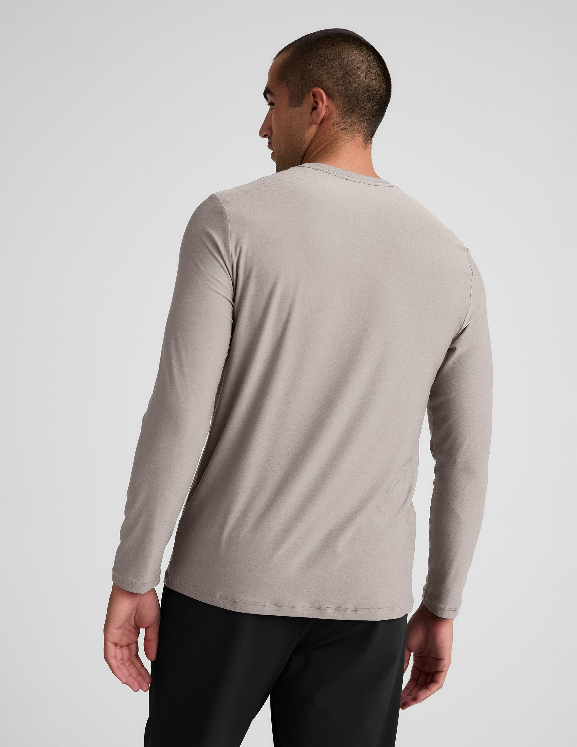 Beyond Yoga Always Beyond Mens Long Sleeve Crew 20