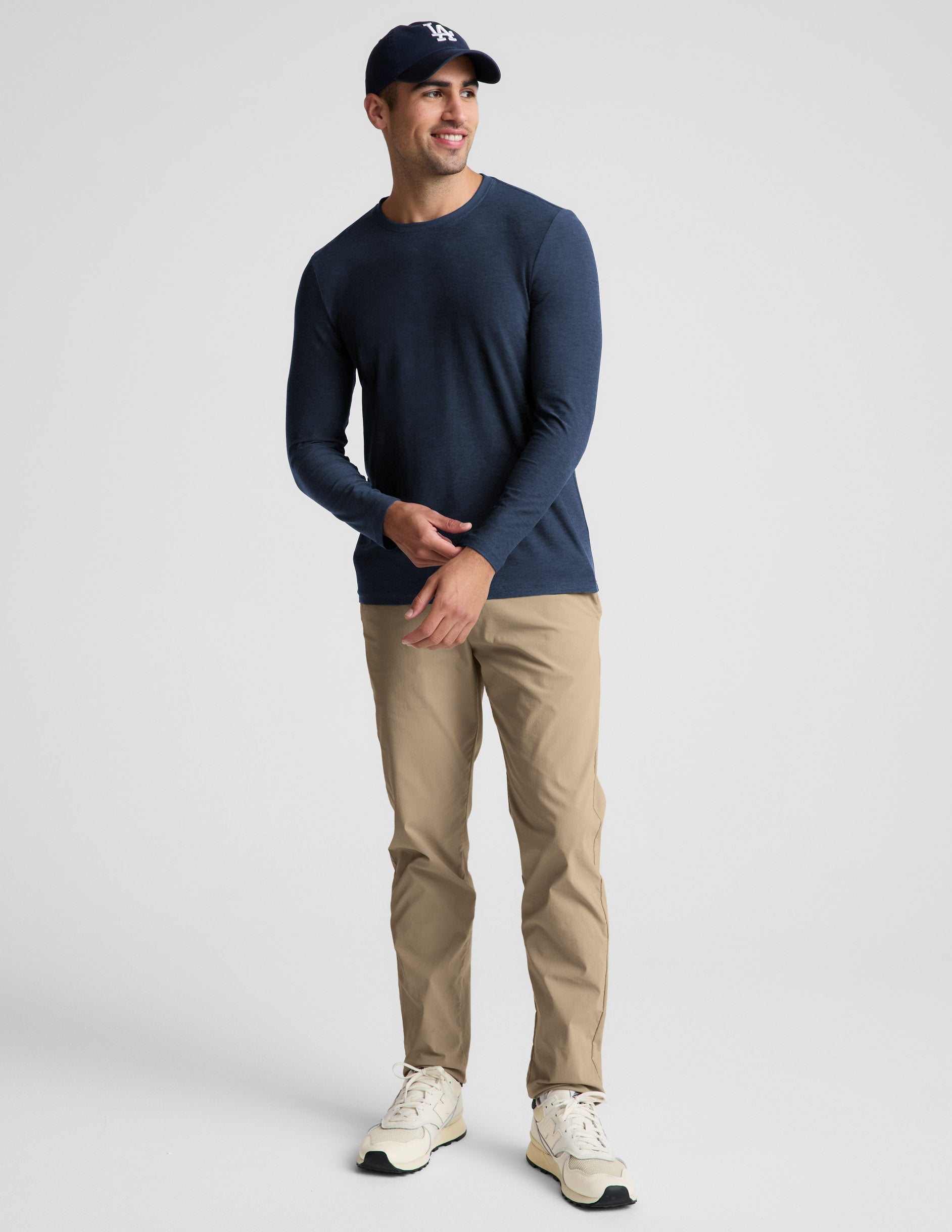 Beyond Yoga Always Beyond Mens Long Sleeve Crew 20