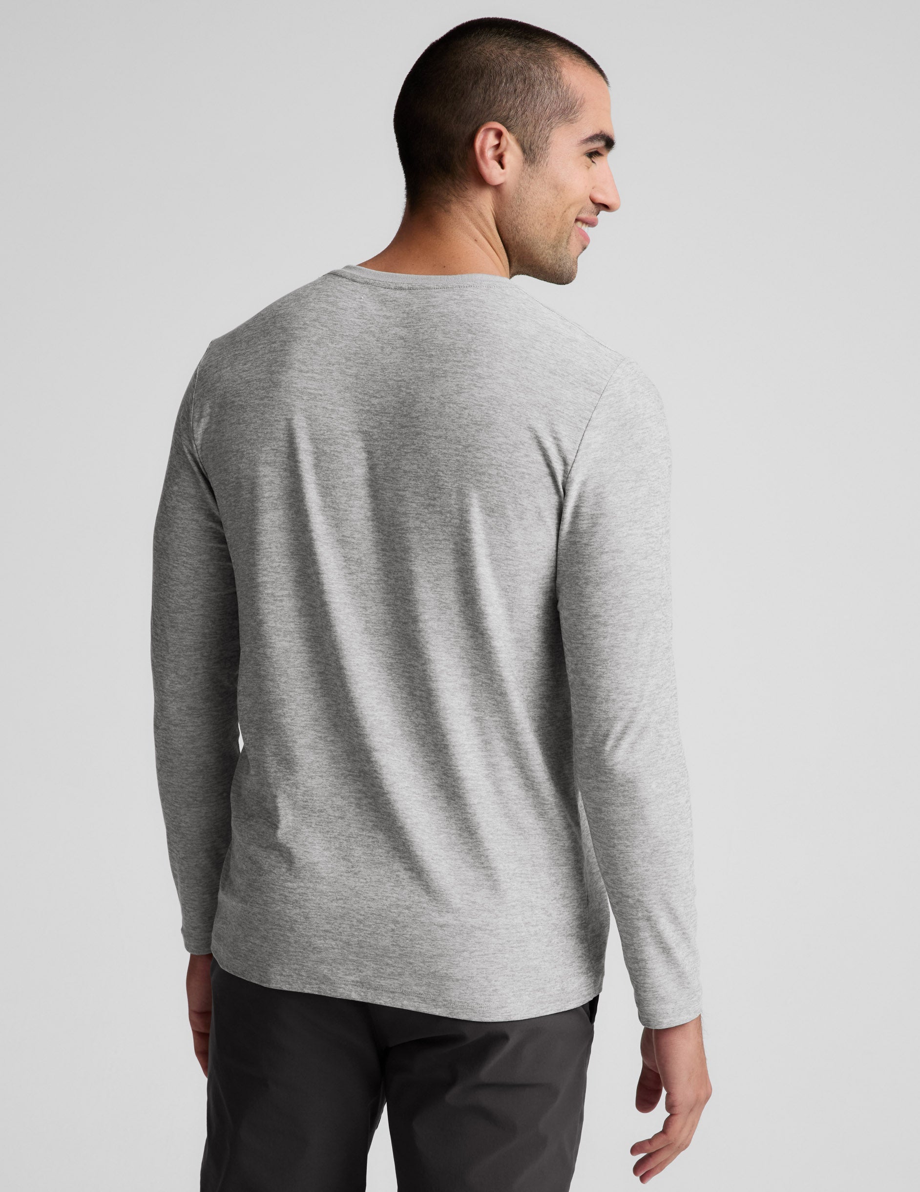 Beyond Yoga Always Beyond Mens Long Sleeve Crew 20