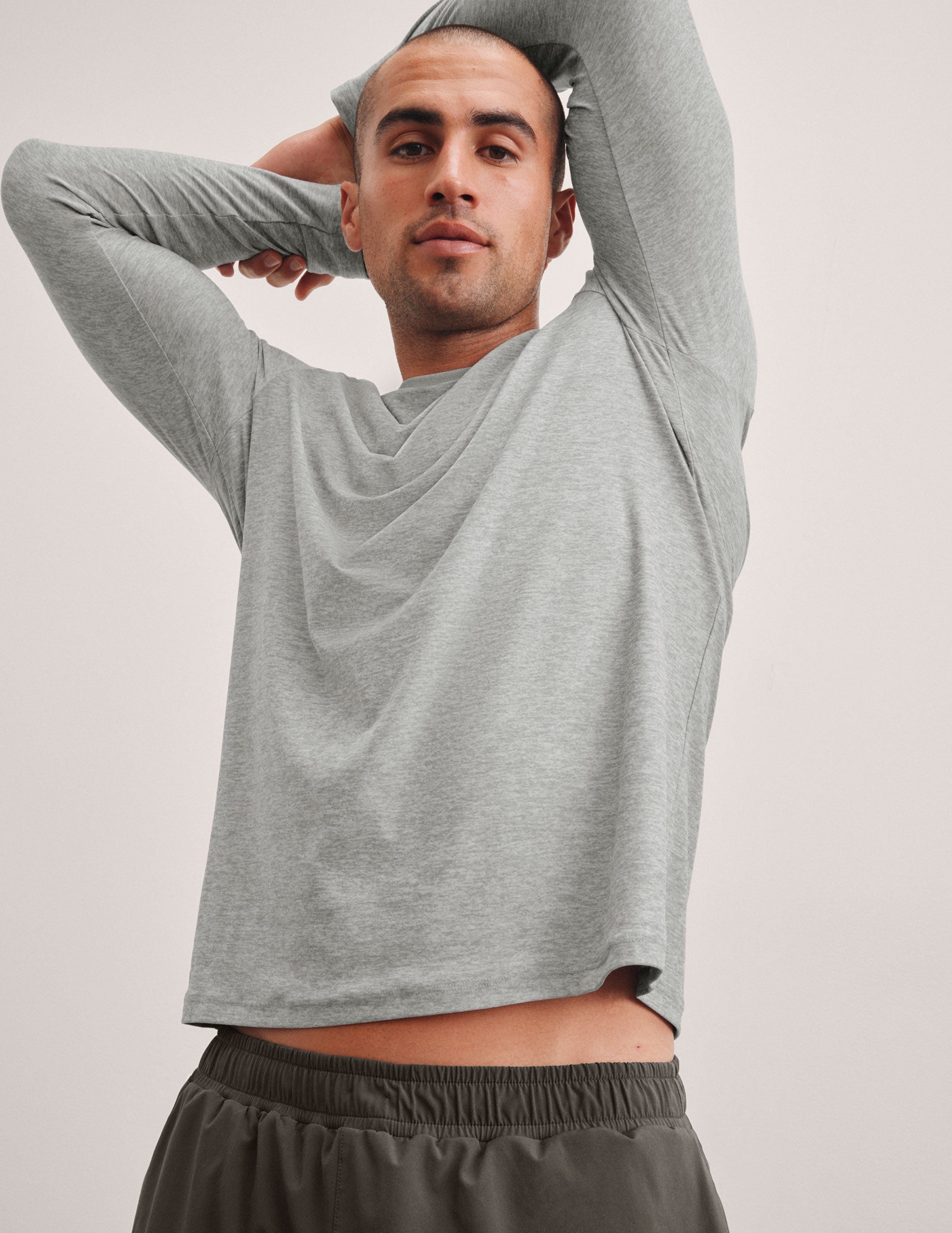 Beyond Yoga Always Beyond Mens Long Sleeve Crew 20