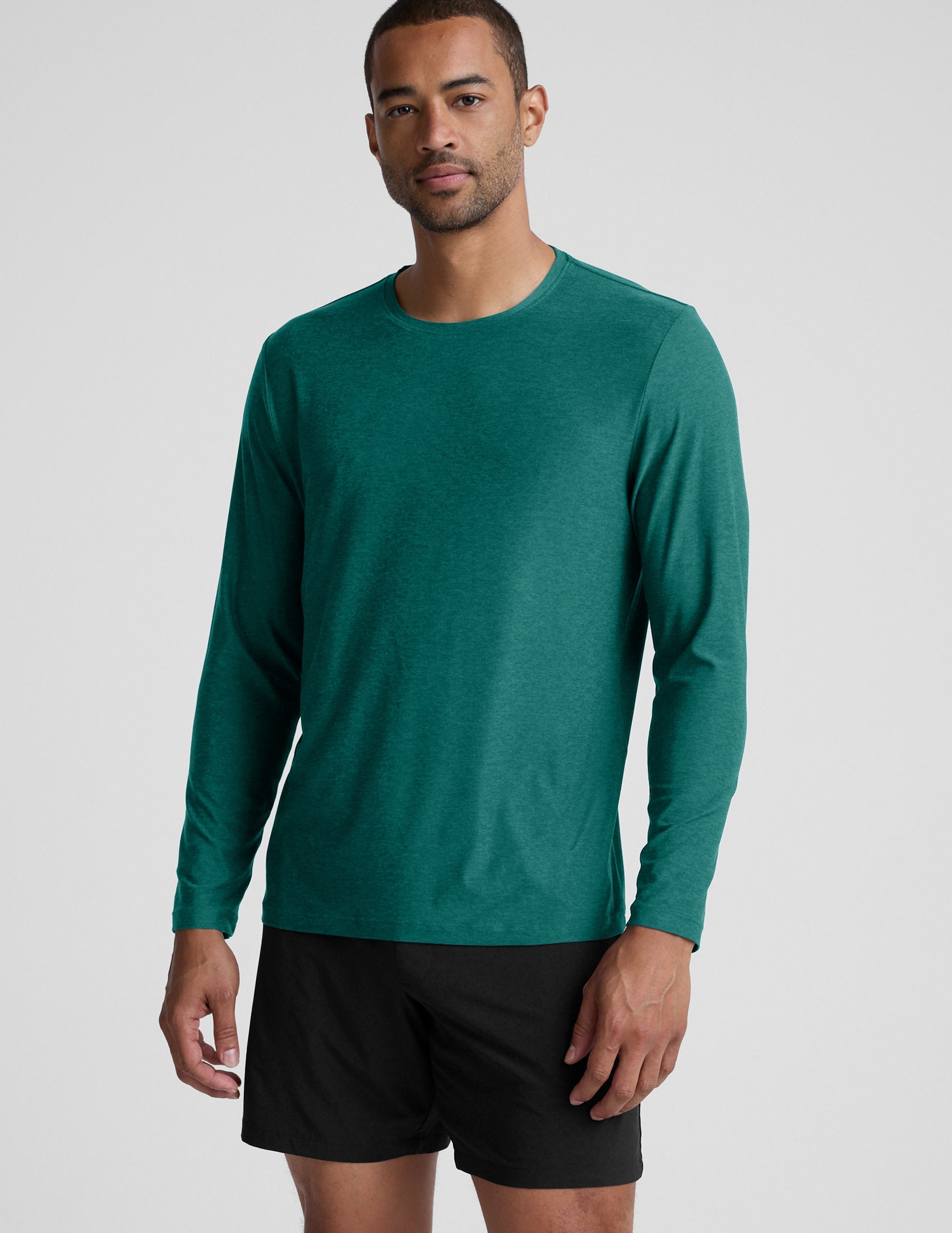 Beyond Yoga Always Beyond Mens Long Sleeve Crew 20