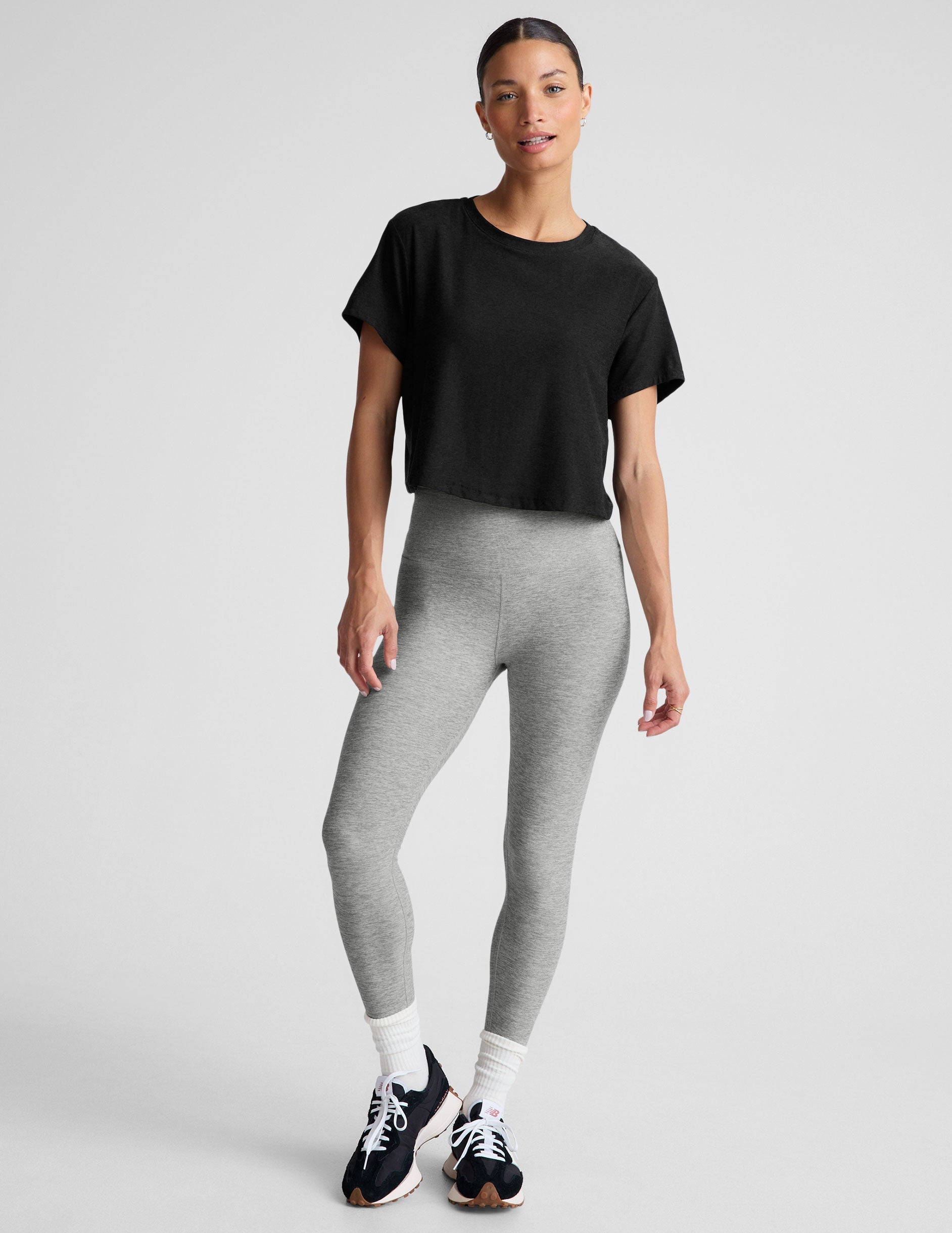 Beyond Yoga Featherweight Supreme Cropped Tee Women's