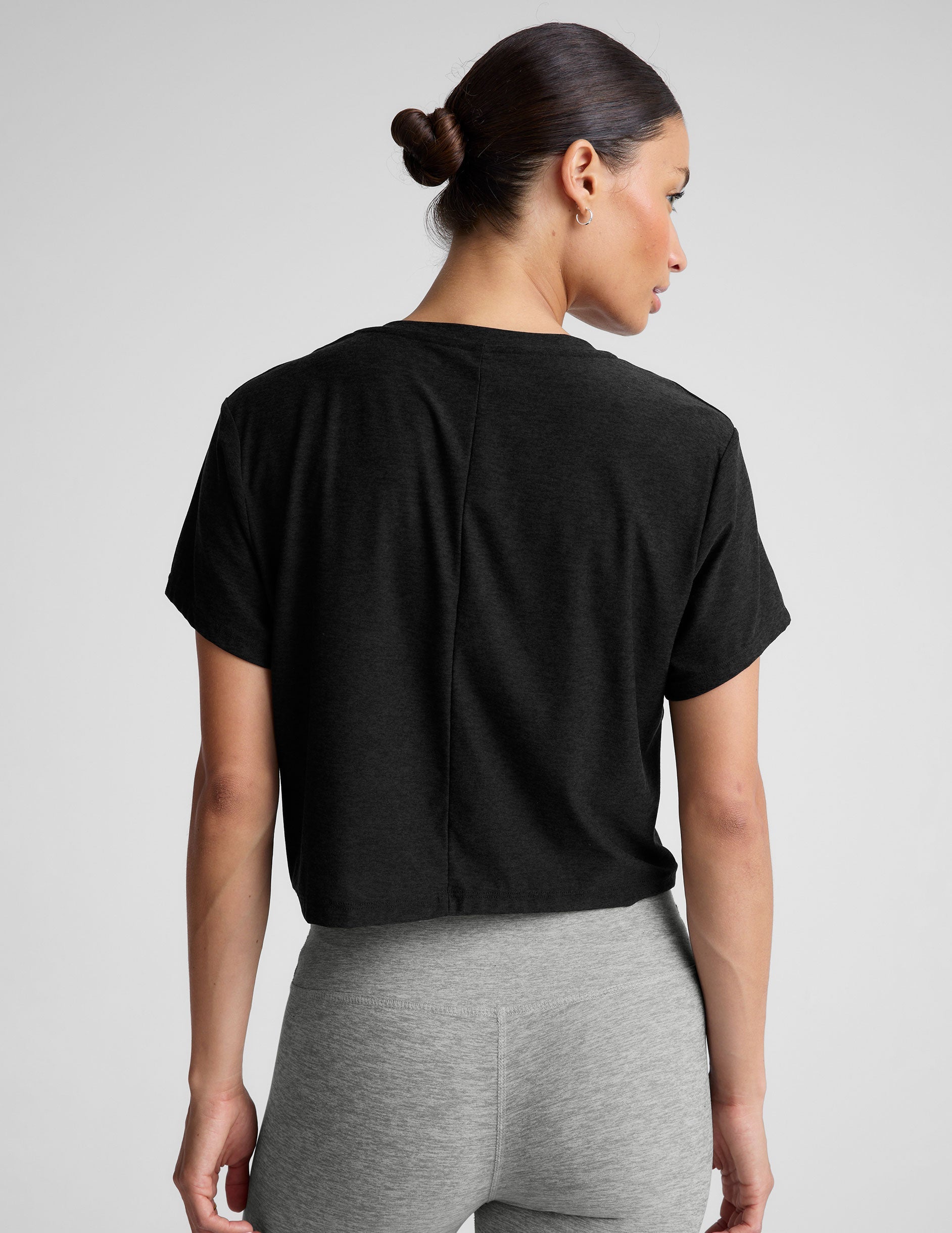 Beyond Yoga Featherweight Supreme Cropped Tee Women's