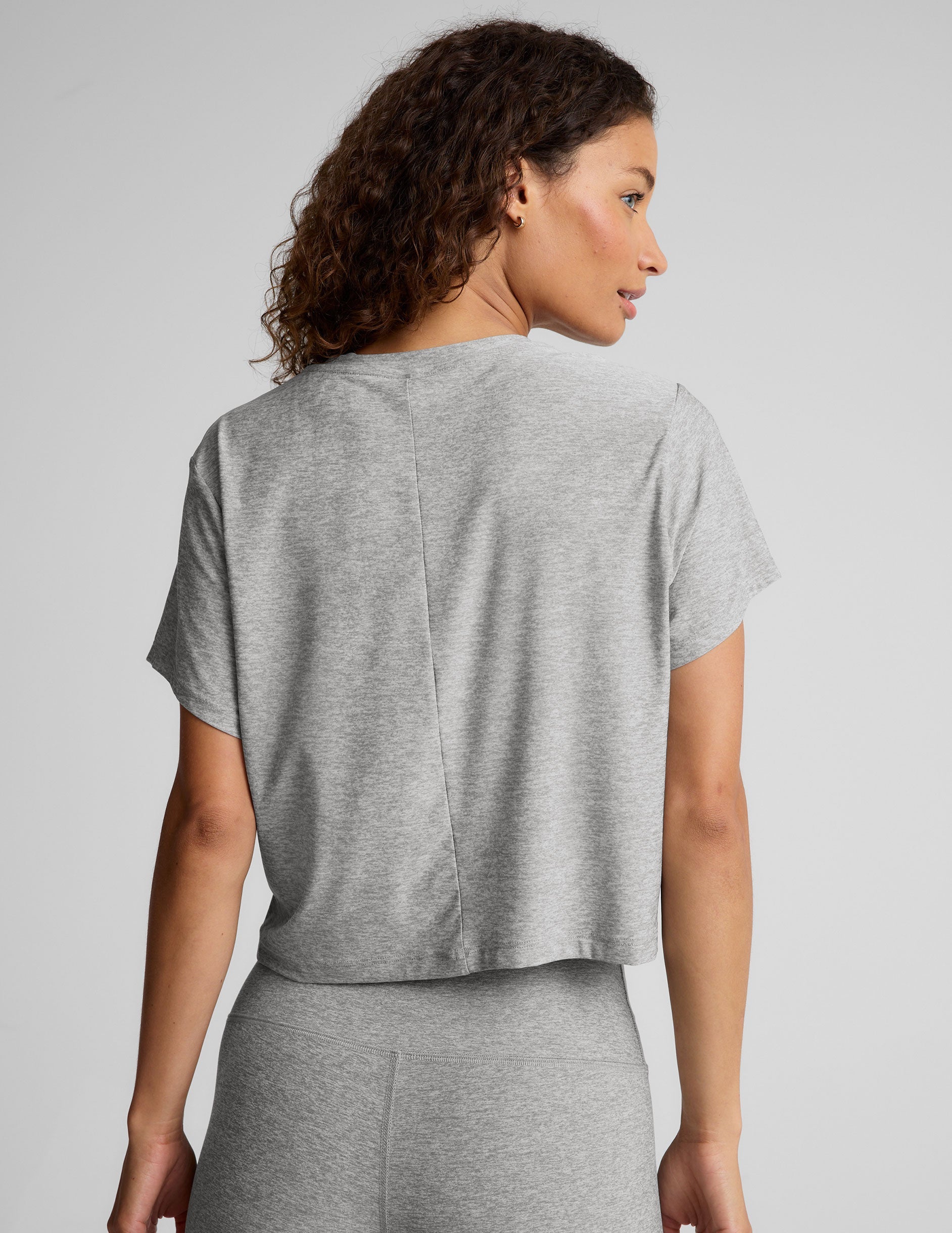 Beyond Yoga Featherweight Supreme Cropped Tee Women's
