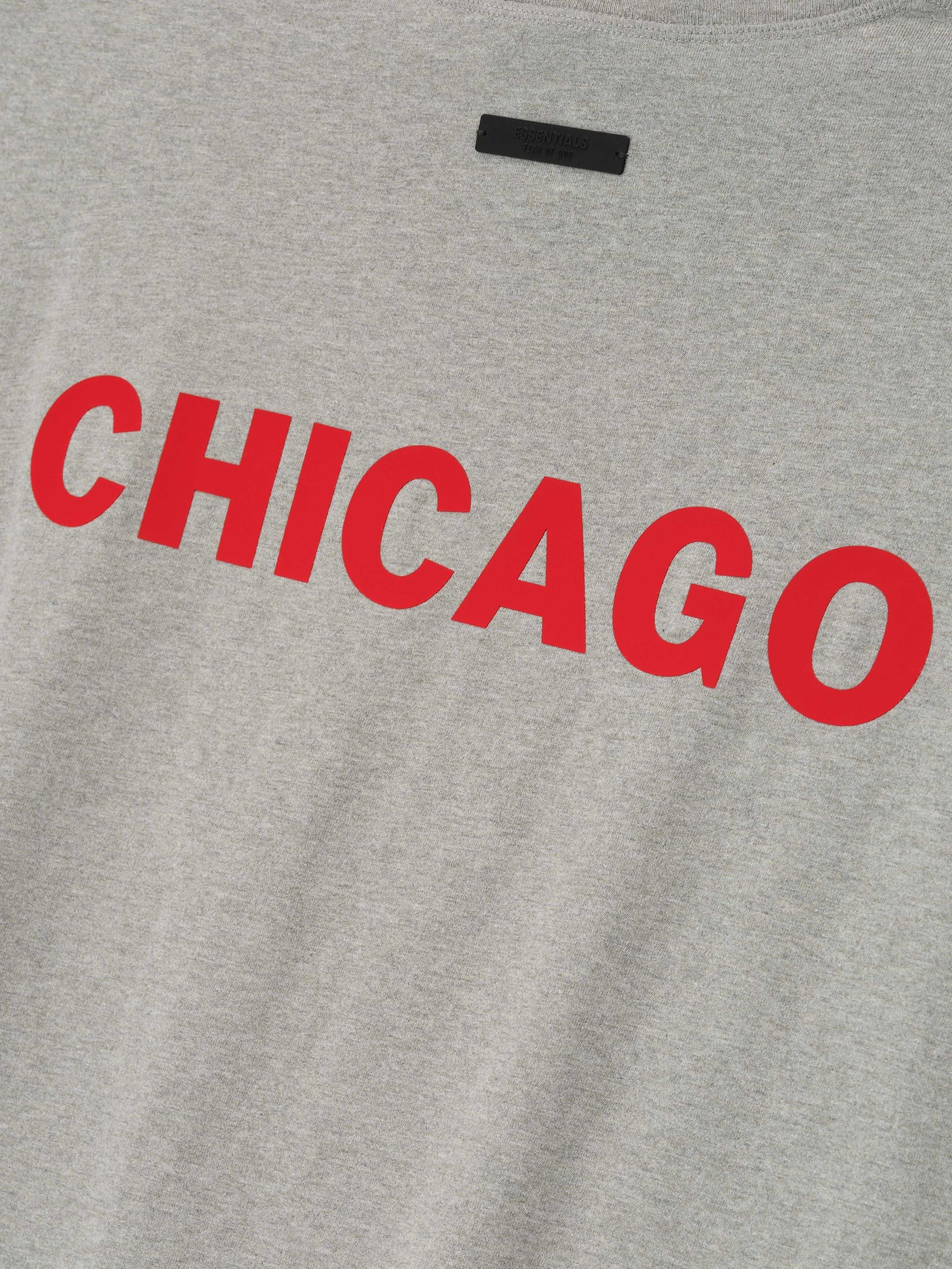Essentials Cubs 90S Tee Concrete Heather