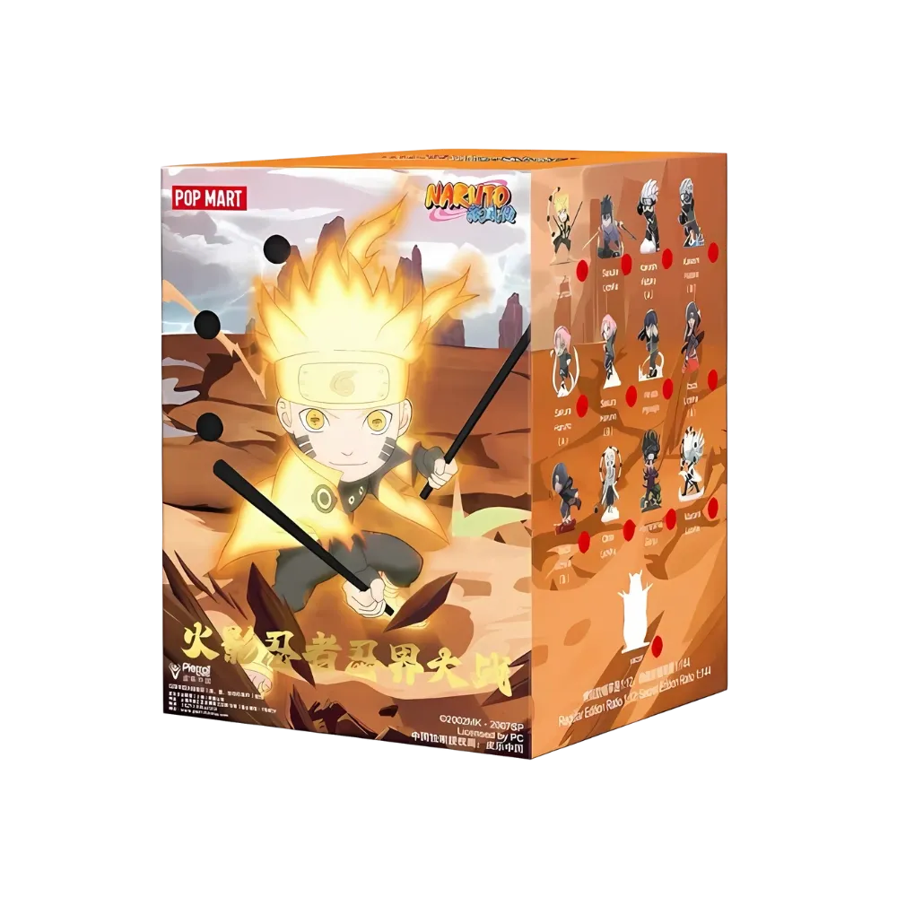 Pop Mart Naruto Ninkai Taisen Series Figure Single Blind Box Pack of 1