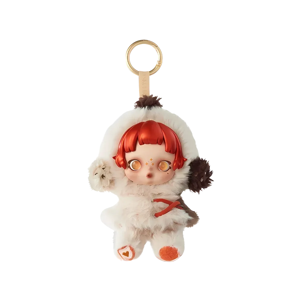 Pop Mart Skullpanda Winter Symphony Series Vinly Plush Pendant "Ode to Cocoa" Pack of 1