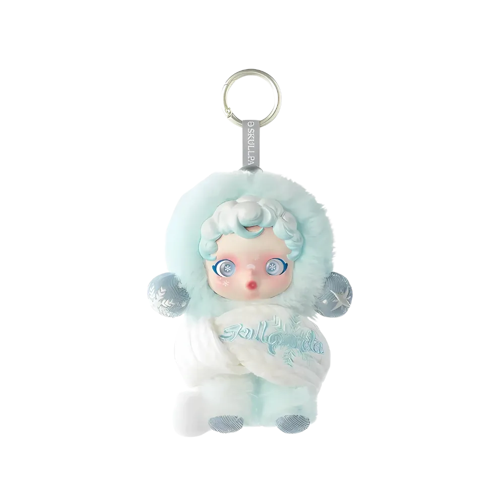 Pop Mart Skullpanda Winter Symphony Series Vinly Plush Pendant "Song of Snow " Pack of 1