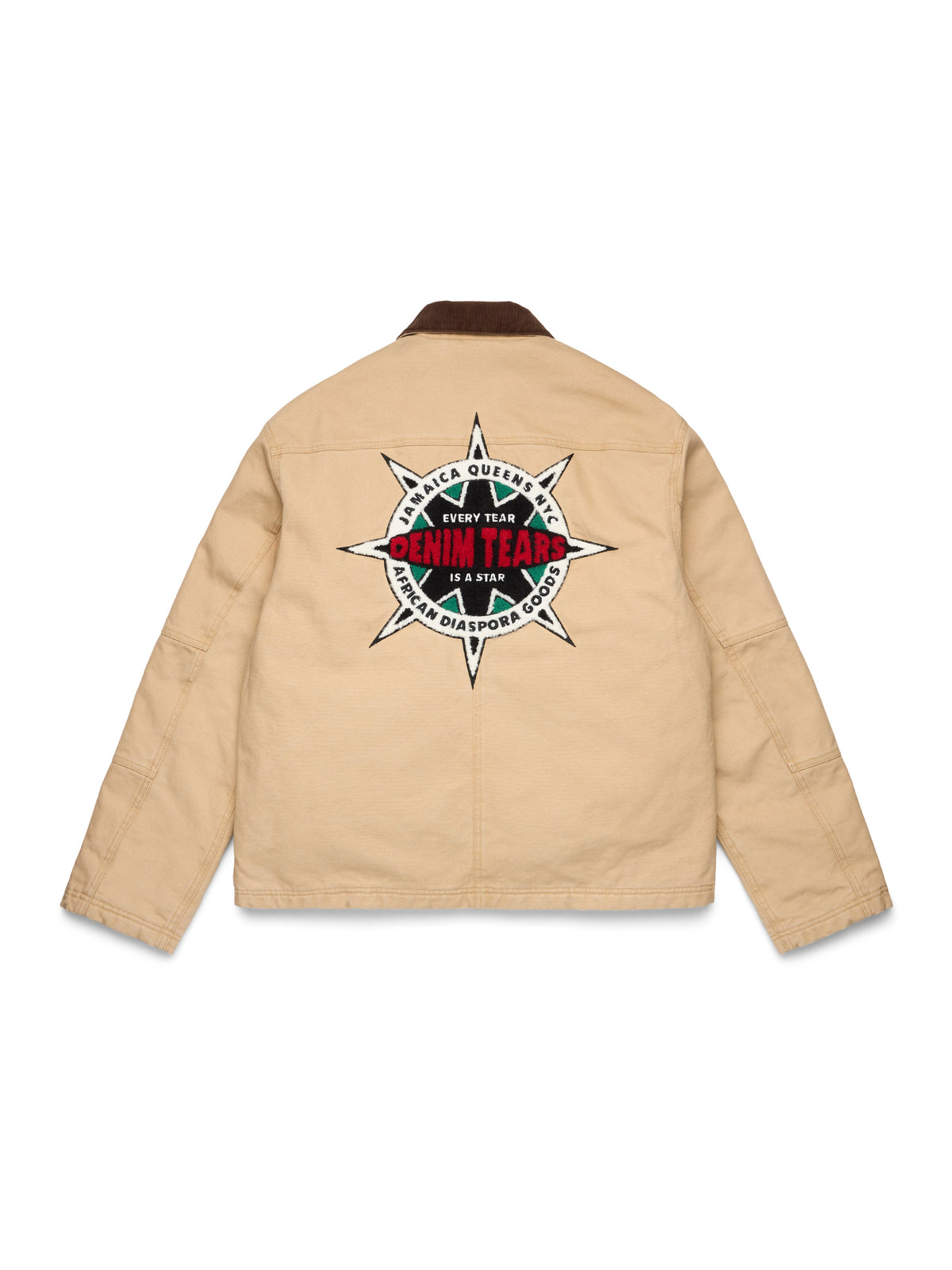 Denim Tears Every Tear Is a Star Work Jacket Khaki
