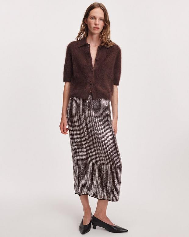 Rag & Bone Lili Beaded Skirt