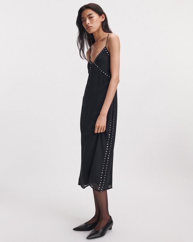 Rag & Bone Lili Beaded Slip Dress