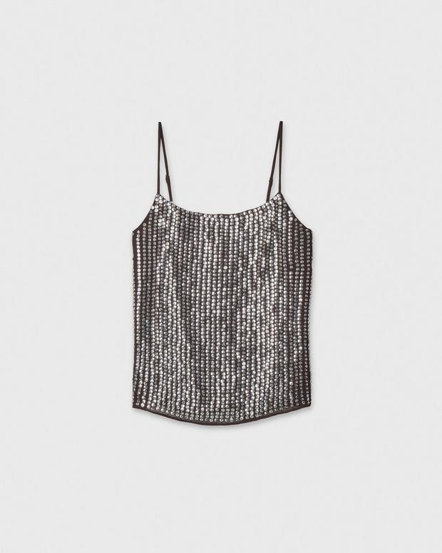Rag & Bone Lili Beaded Tank