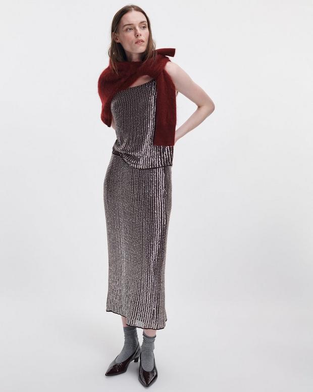 Rag & Bone Lili Beaded Tank