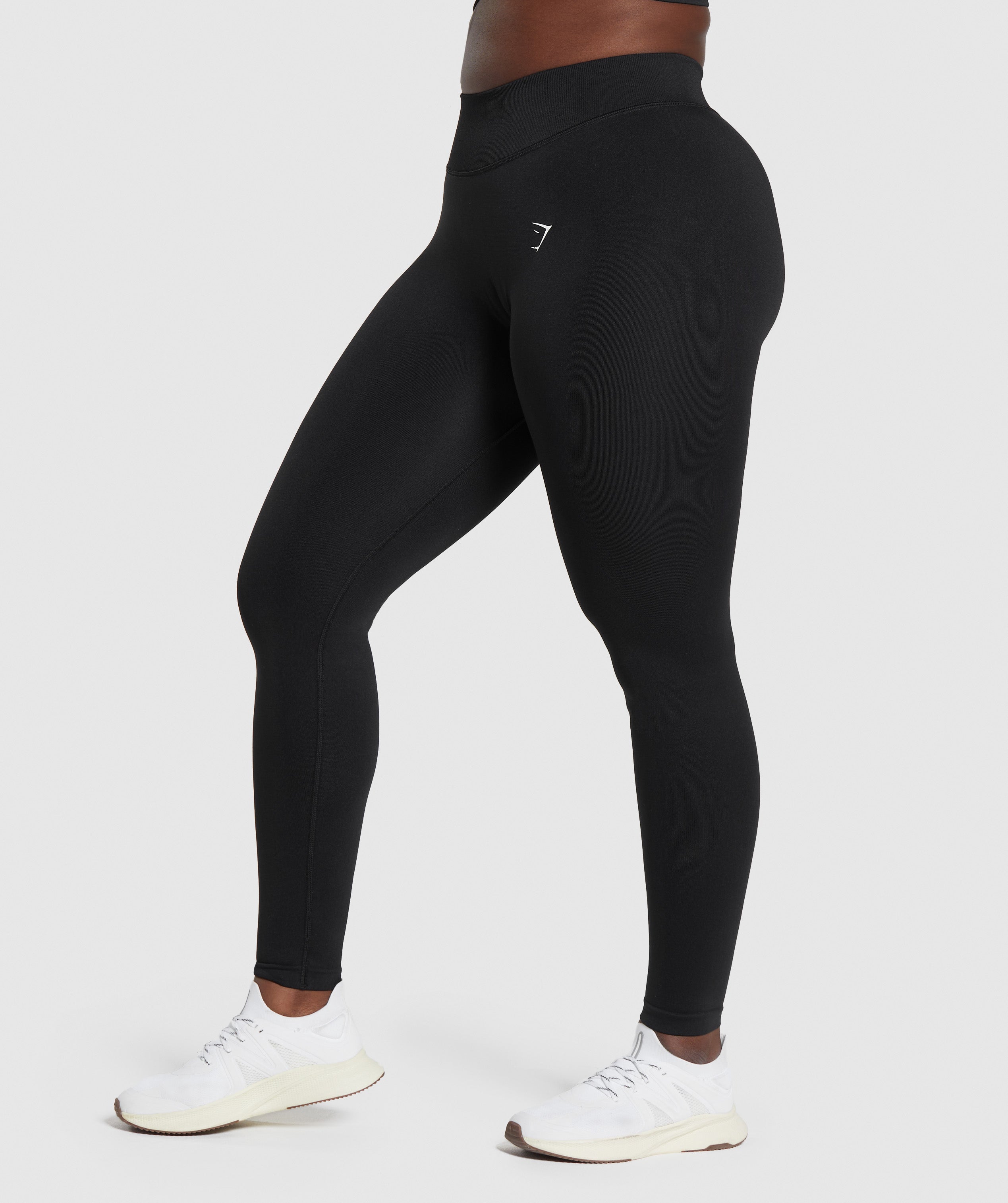 Women's Gymshark Apex Limit Seamless Leggings Black Dnu