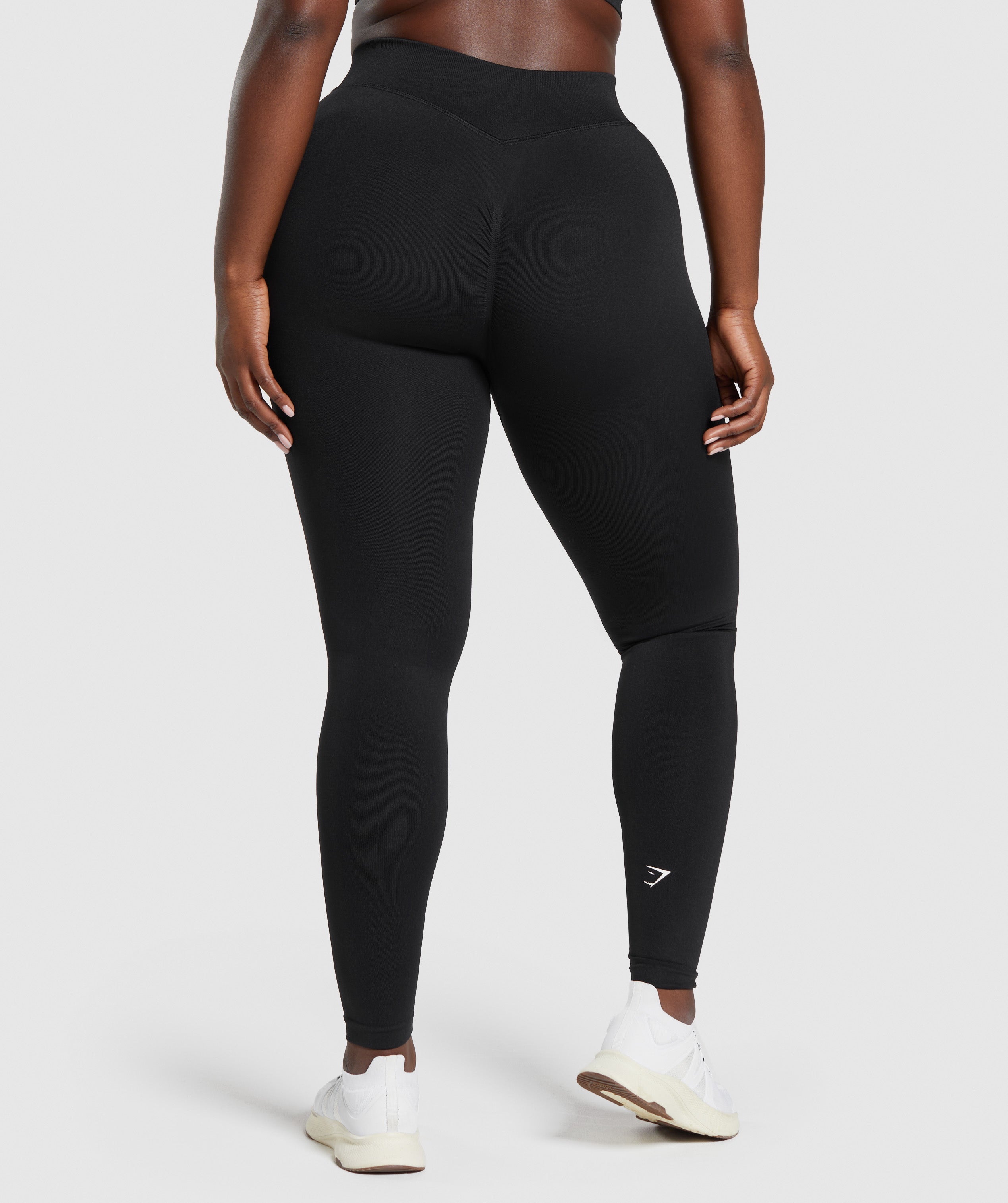 Women's Gymshark Apex Limit Seamless Leggings Black Dnu