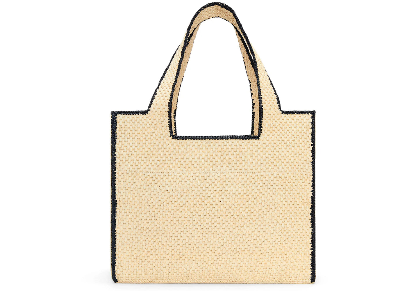 Loewe Front Tote Large Raffia Natural