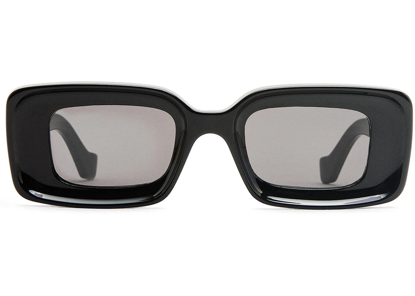 loewe rectangular sunglasses black (g736270x18 1100)