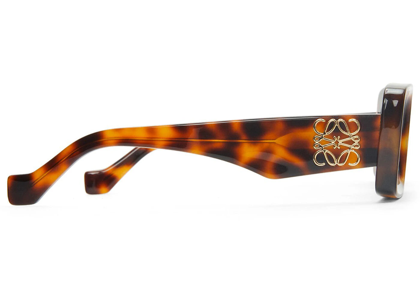 loewe rectangular sunglasses havana (g736270x18 3605)