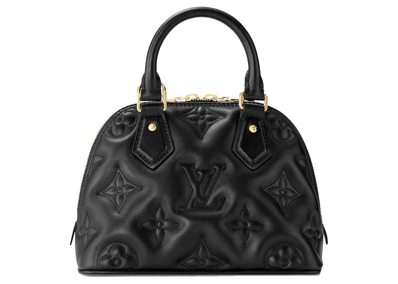 Louis Vuitton Alma Bb Quilted Black