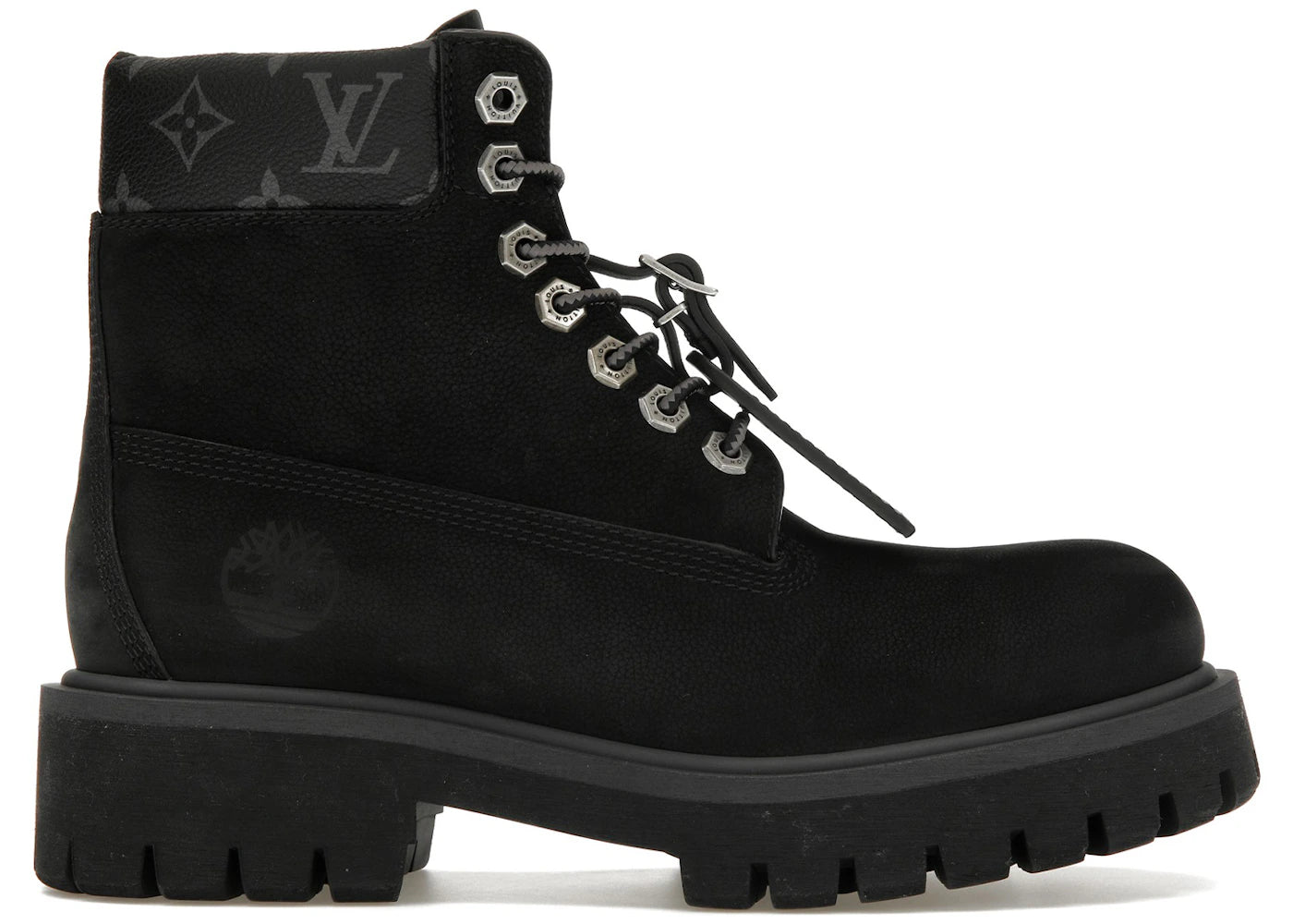 Louis Vuitton Timberland 6" Ankle Boot Black