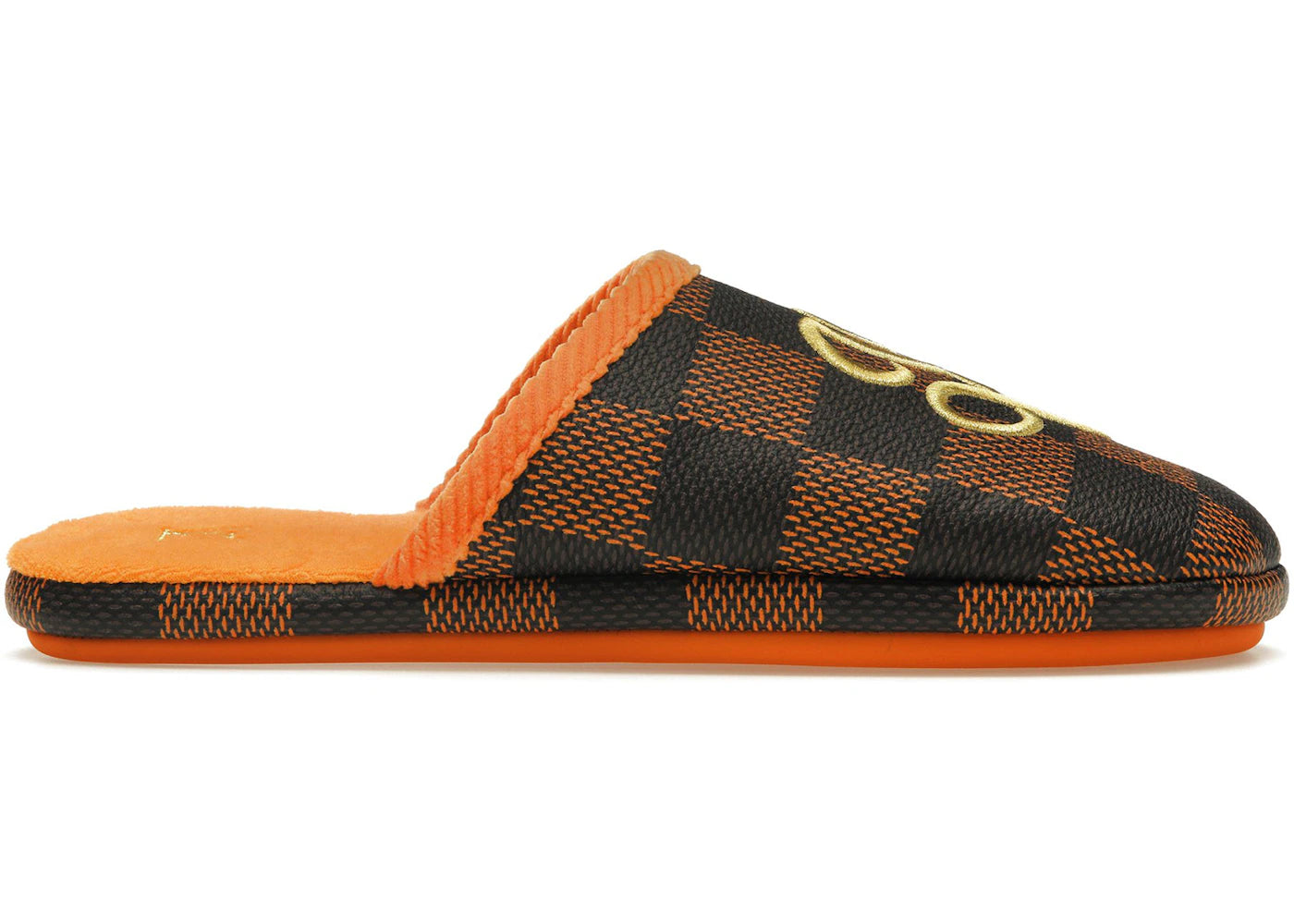 Louis Vuitton Lv Palace Slipper Damier Pop Orange