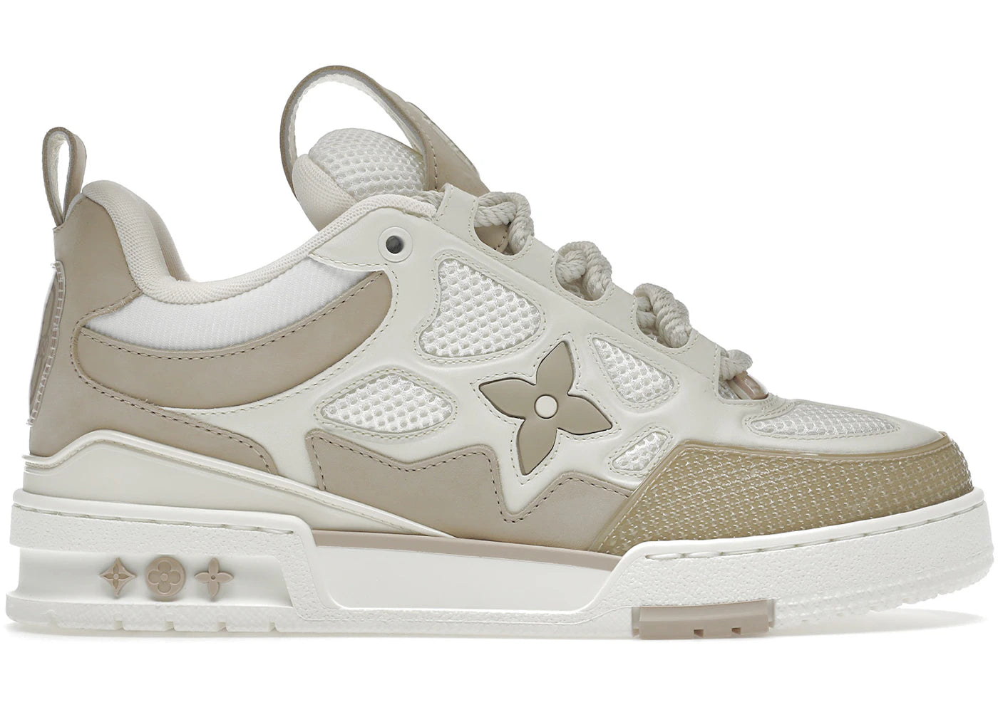 Louis Vuitton Lv Skate Sneaker Beige White