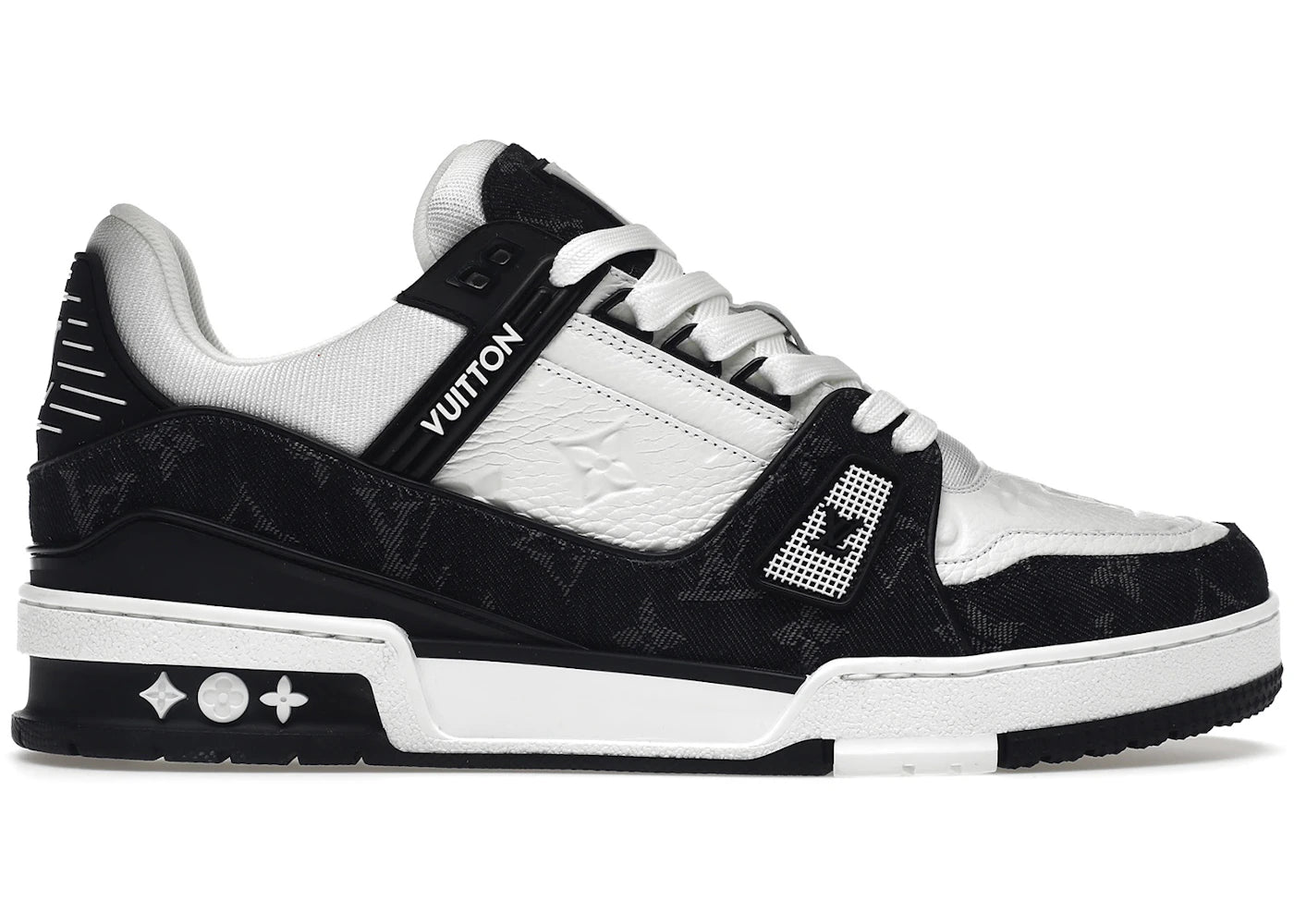 Louis Vuitton Lv Trainer White Black