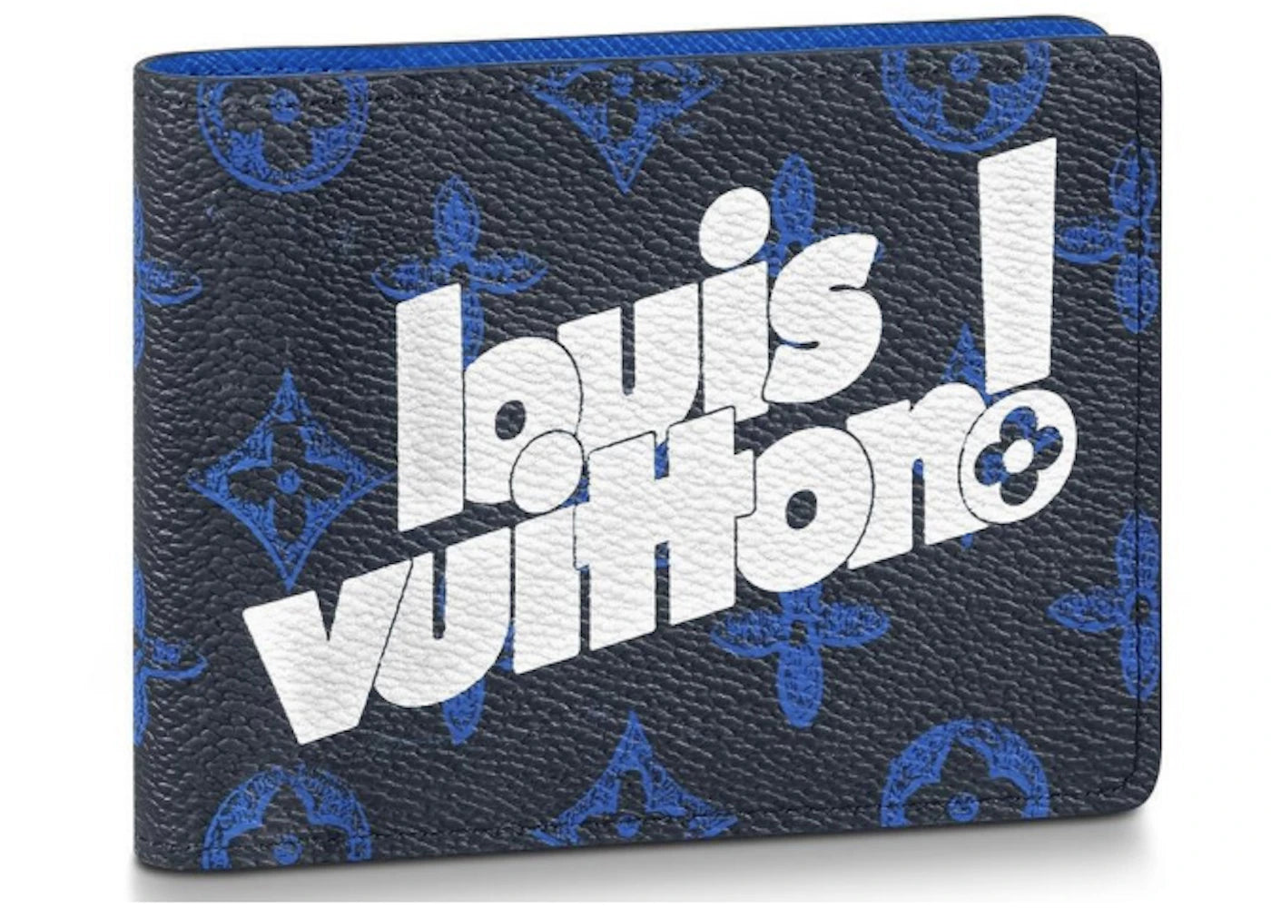 Louis Vuitton Multiple Wallet Monogram Blue