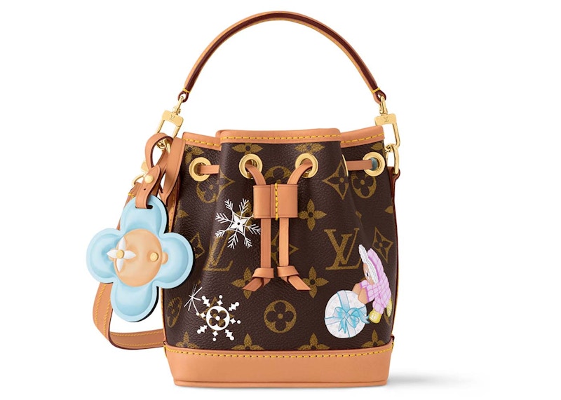 Louis Vuitton Nano Noe Monogram/Azur Frost One Size