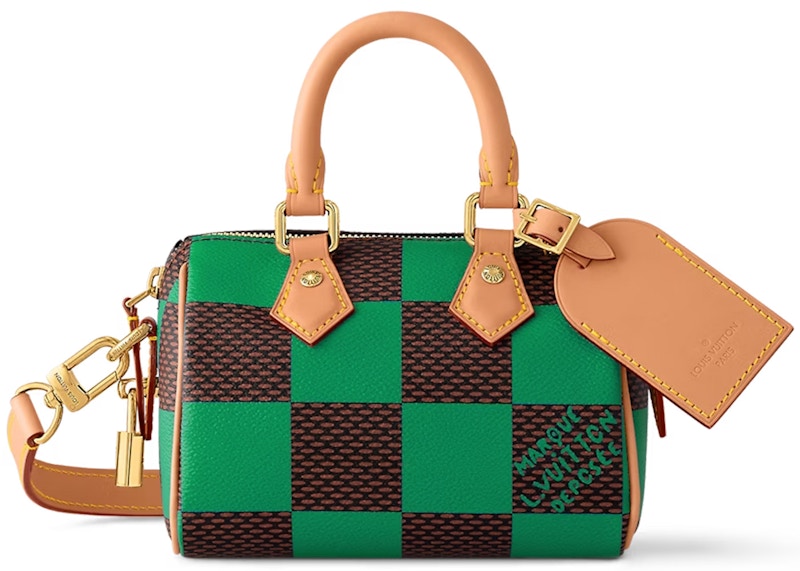 Louis Vuitton Nano Speedy Bandoulière Damier Pop Green – Kicks Machine