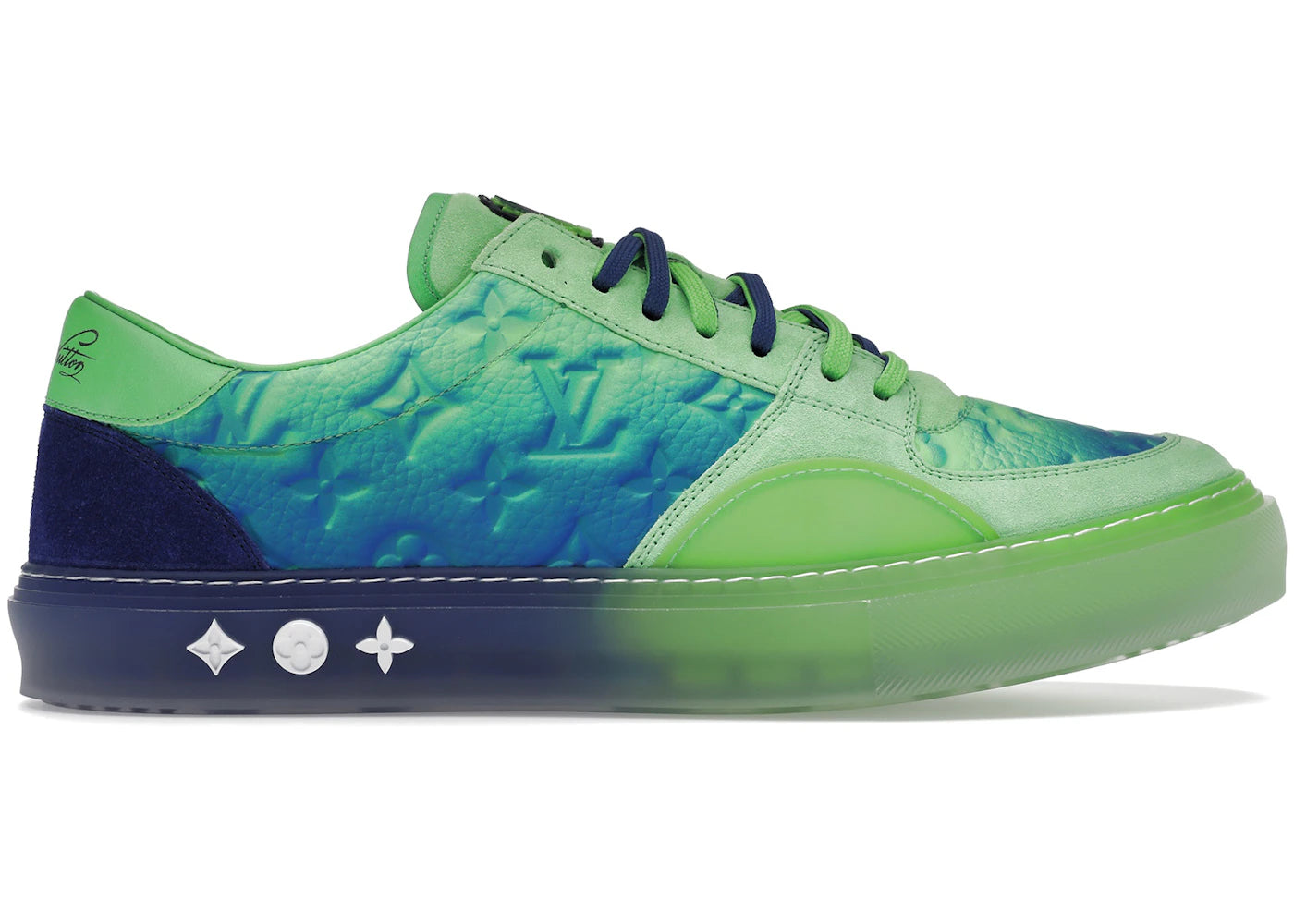 louis vuitton ollie richelieu green