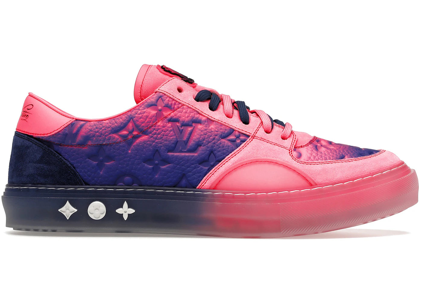 louis vuitton ollie richelieu pink