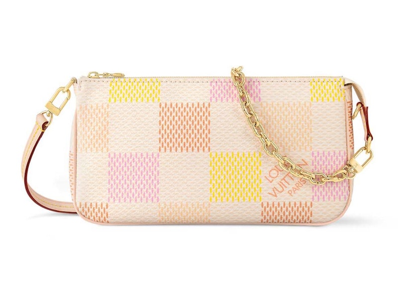 Louis Vuitton Pochette Accessoires Peach Pink One Size