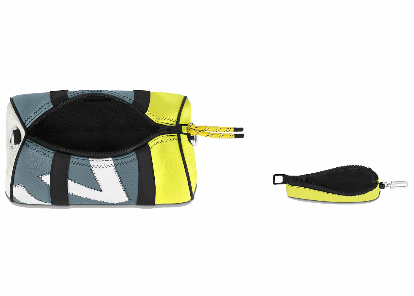 Louis Vuitton Polochon Bag Blue/Yellow
