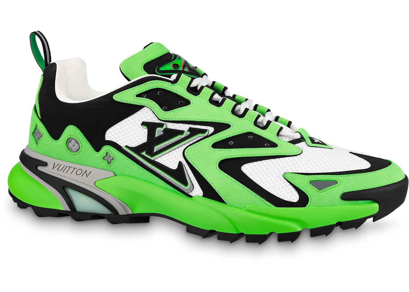 louis vuitton runner tatic green