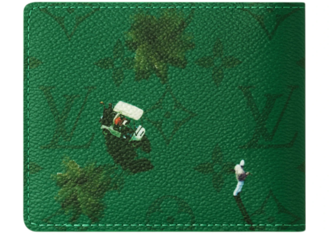 Louis Vuitton Golf Slender Wallet Green