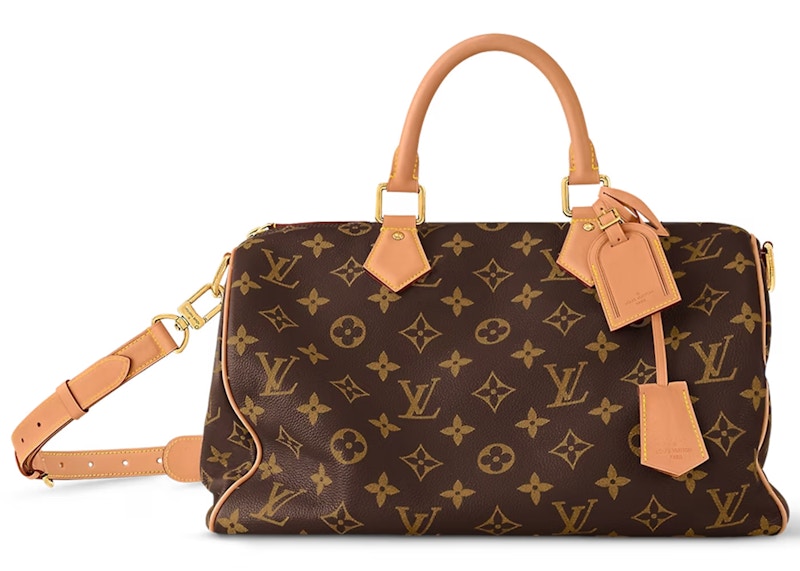 Louis Vuitton Speedy P9 Bandoulière 40 Monogram Leather Brown Monogram  One Size