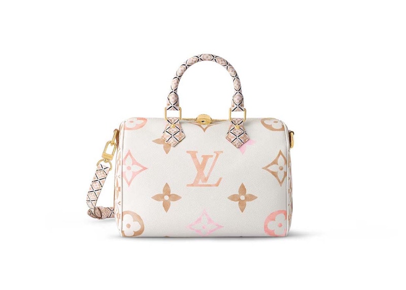 Louis Vuitton Speedy Bandouliere 25 Beige One Size