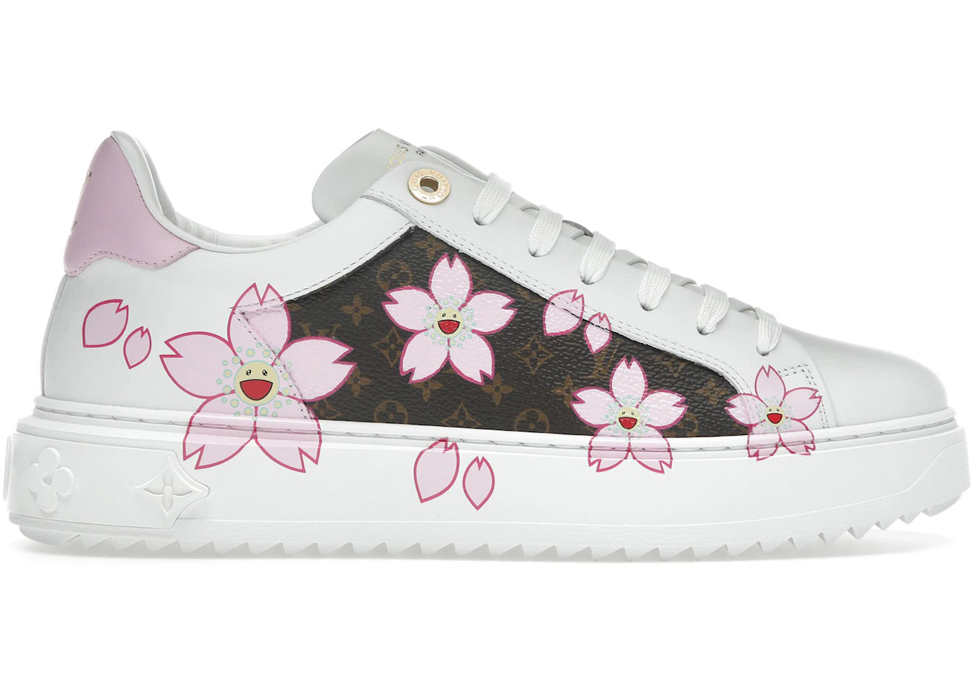Louis Vuitton X Takashi Murakami Timeout Sneaker Cherry Blossom White (Women'S)