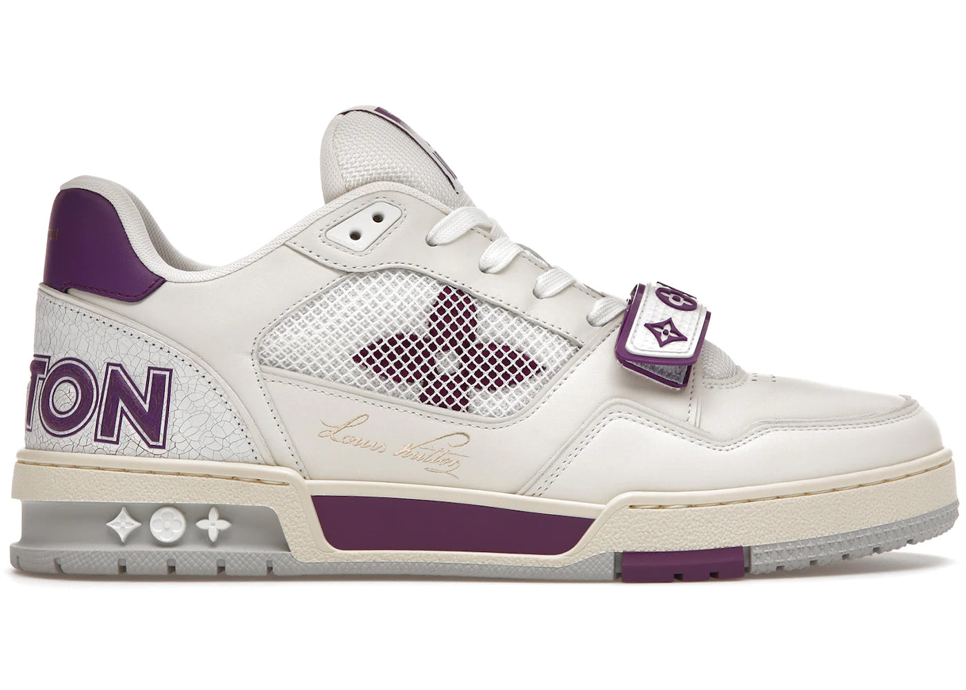 Louis Vuitton Trainer Violet Mesh