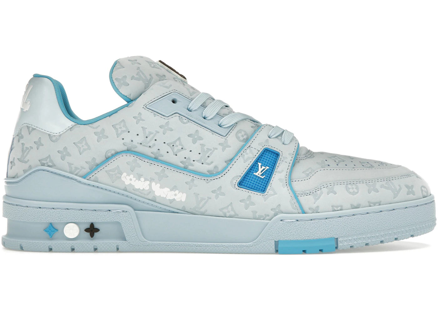 Louis Vuitton By Tyler, The Creator Lv Trainer Blue UK 10