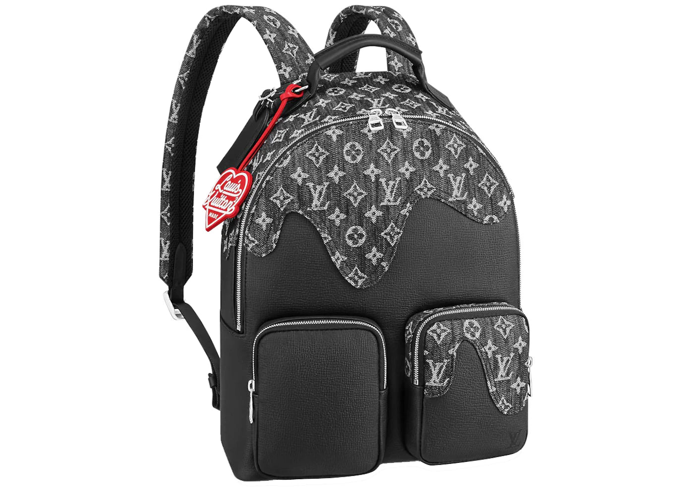 Louis Vuitton X Nigo Backpack Multipocket Monogram Black