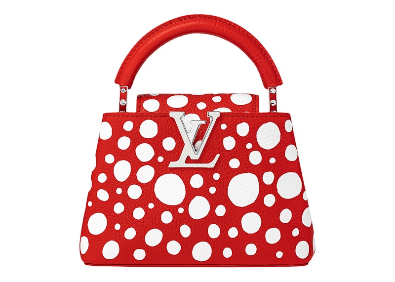 Louis Vuitton X Yayoi Kusama Capucines Mini Red/White One Size